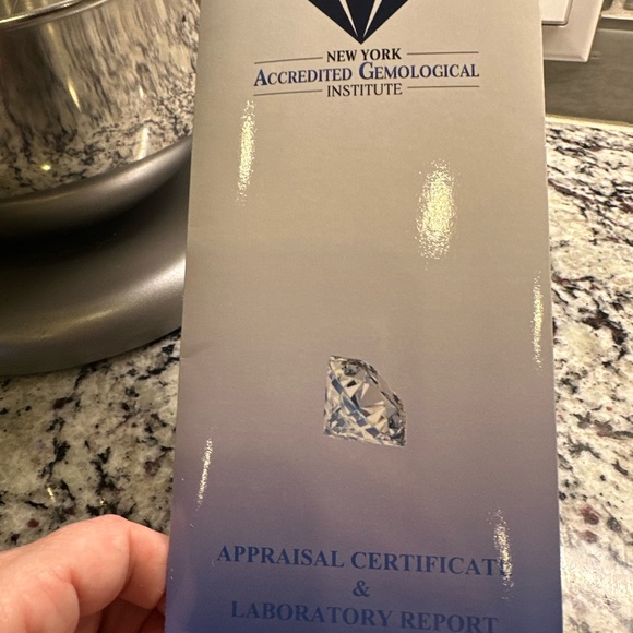 Custom Certified Diamond Engagement Ring 3.64 CTW - Picture 5 of 6